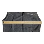 Columbia  Benton Springs Vest Size XS Sleeveless Gray Full Zip Fleece Women's  Photo 8