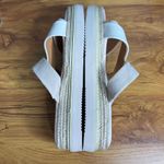 Splendid  Fara Espadrille Platform Slide Sandals Size‎ 10 Leather Pink Cream NEW Photo 6