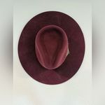 Charlie 1 Horse  Women's Highway Wool Western Hat Burgundy EUC Photo 1