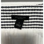Ann Taylor Black/White Pinstripe Skirt Photo 4