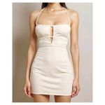 Camila Coelho CAMILA COELHO Aomi Mini Dress Cream Small $218 NWT Photo 14