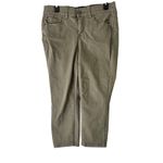 Torrid  Crop Bombshell Skinny‎ Jeans Super Soft Stretch Light Olive Size 10 Photo 7