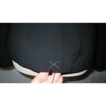 Cache NWT $178 Womens 6  Black Jacket Blazer Metal Accents Shoulder Silver Office Photo 5