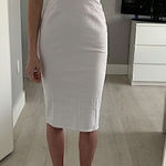 About Us New Revolve Tamara White Dress, NWOT, Small Photo 0