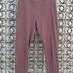 Girlfriend Collective dusty pink high rise workout leggings MEDIUM Photo 0