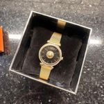 NWT VERSUS VERSACE Brick Lane Gold Mesh 34MM Stainless Steel Bracelet Watch Photo 1
