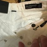 BLANK NYC [] Warren Mid Thigh White High Rise Denim Shorts, Size 24, New with Tag Photo 8