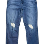 J Brand  Ruby High Rise Waist Crop Raw Hem Womens Sz 29 Stretch Staple Jeans 25" Photo 0