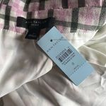 Ann Taylor ❤️ NWT  Plaid Green and Pink Pencil Skirt with Belt Photo 2