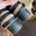 Franco Sarto Boho Chic Biker Leather and Suede Buckle Ankle Booties Photo 5