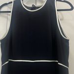 ESCADA MARGARETHA LEY Black Trimmed Wool Jumpsuit Size 40 EU Photo 2