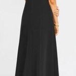 Show Me Your Mumu NWT  Zurich Knot Dress in Black Stretch Crepe Photo 1