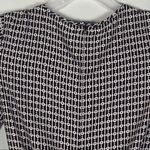 Max Studio black and cream romper with 3/4 sleeves and shorts. Size Small. EUC Photo 2