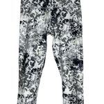 Balance Collection  Black and White Floral leggings Cropped Yoga pants Medium Photo 1