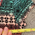 About A Girl  Red and Green Cap Sleeve Fitted Crop Top | Small Photo 5