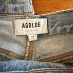 AGOLDE Criss Cross Straight Jeans in Dimension Wash Size 26 Photo 6