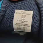 Lands' End  Women's Blue White Canvas Lace Up Action Runner Sneakers Size 9B Photo 5