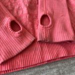 Lululemon Rest‎ Less Pullover Heather Electric Coral Long Sleeve Size 4 Red Photo 8