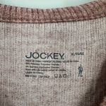 Jockey Pink Luxe Lounge Brushed Ribbed Drawstring Waist Tank Romper Size XL Photo 5