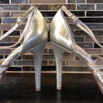 Caparros  gold rhinestone bling strappy Heels women’s size‎ 9.5 wedding prom Photo 6