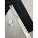 Attention Womans Size 10 Black Metallic Stripes 2 Button Blazer Photo 6