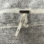 Free People Sweater Women Small Marled Light Gray Beige Alpaca Boho Oversized Photo 6