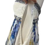 Terani Couture Terani Cocktail Dress SZ 2 100% Silk Beaded Short Sheer Lined Flowy Y2K Fairy Photo 10