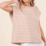 Lime n Chili ✨NWT Lime 'N' Chili Striped Muscle‎ Sleeve Top Photo 5