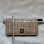 None Beige Wristlet Clutch EUC Photo 9