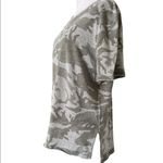 We The Free Free People Army Camo Distressed Tee | XS Photo 4