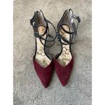 Sam Edelman Y2K Darla Suede Two Toned Heels with Studs Size 7 Photo 1