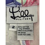 Lilly Pulitzer Vintage  Capri Pants Womens 2 Stretch Turtle Bunny Frog Resortwear Photo 4