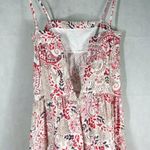 Cara Cara Haley Midi Dress Paisley Border Ivory Size XS Photo 6
