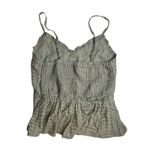 Sim & Sam  Eyelet‎ Tank Green Size XS Photo 1