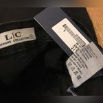 Boutique NWT Black rhinestone high waist wide/straight leg jeans size 5 Photo 5