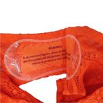 FREE PEOPLE X HAH Lace Bodysuit Sz S Burn Orange Feminine Party Resort Boho NWT Photo 12