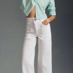 Anthropologie Pilcro The Skipper Seamed High-Rise Cropped Wide-Leg Jeans Photo 1