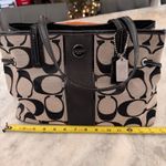 Coach F21949 Signature Stripe Carryall Shoulder Bag Tote Photo 13