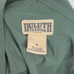 Duluth Trading Co. Women's Heirloom Gardening Short Overalls Size Small Green Photo 2