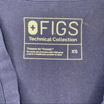 FIGS Casma Navy V-Neck Short Sleeve Scrub Top XS Photo 2