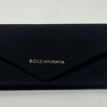 Dolce & Gabbana D&G Black Fabric Travel Eye Glasses Sunglasses Case Photo 3