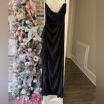 Elegant Black Strapless Gown Photo 1