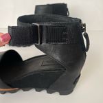 Sorel Joanie wedge open toe Sandals black 8.5 Photo 9