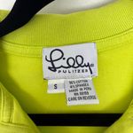 Lilly Pulitzer  Women’s Small Green Polo Short Sleeve Shirt Photo 1