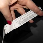 ZARA NWT  Black Color Block Balloon Sleeve Mini Dress Size Medium Photo 7