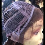 Copper brown Long Freepart Wig Swisslace lacefront Photo 8