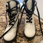 Kendall + Kylie Black And White Combat Boots Photo 0