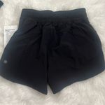 Lululemon Track That MR Short 5” *Lined Size 6 Black Photo 2