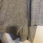 C&C California NWT  Navy White Hooded Striped Linen Tunic Top 2X Nautical Beach Photo 4