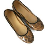 J.Crew Patented Animal Print Flat Shoes Photo 2